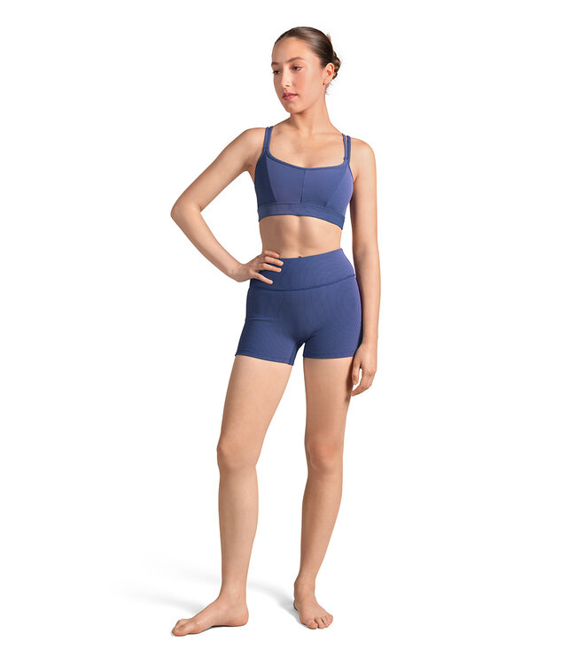 Bloch Bloch Striped High Waist Short M90001L