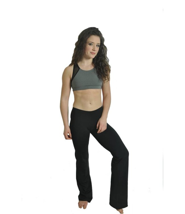 BP Designs Adult Jazz Pant 31105 - Black and Pink Dance Supplies, Tulsa