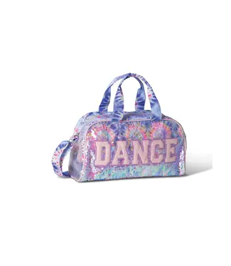 Danshuz Groovy Sparkle Tie-Dye Duffle B25510