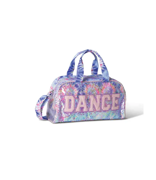 Danshuz Groovy Sparkle Tie-Dye Duffle B25510