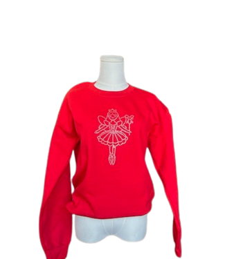 Trendy Trends Rhinestone Holiday Crewneck