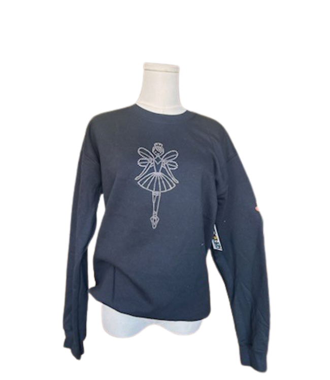 Trendy Trends Trendy Trends Rhinestone Holiday Crewneck