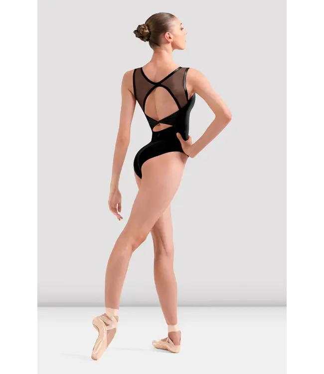 Bloch Bloch Boatneck Mesh Back Leo L40012