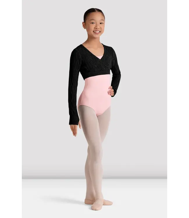 Bloch Bloch Yalda Knitted Crop Wrap Top CZ30009