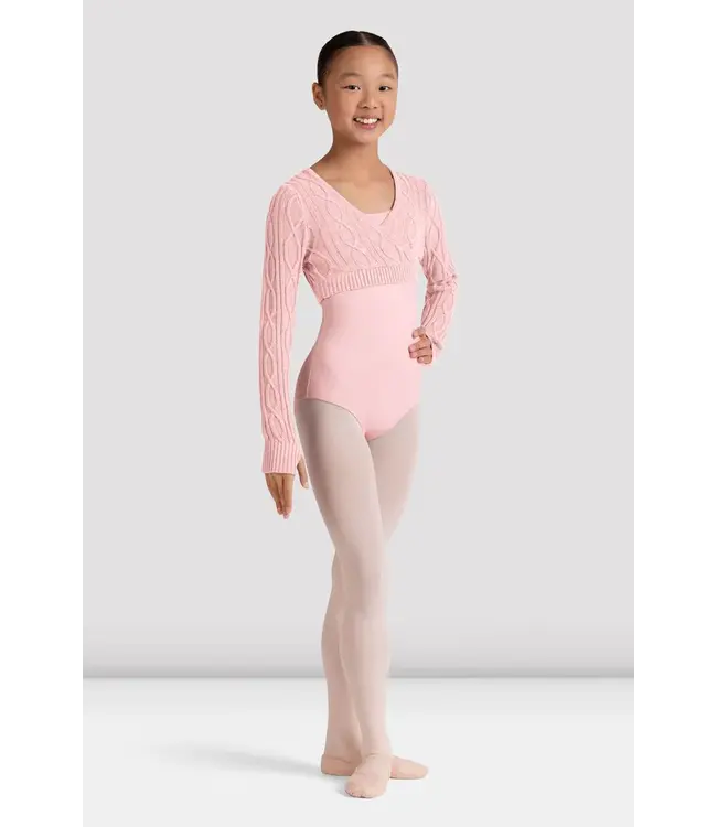 Bloch Bloch Yalda Knitted Crop Wrap Top CZ30009