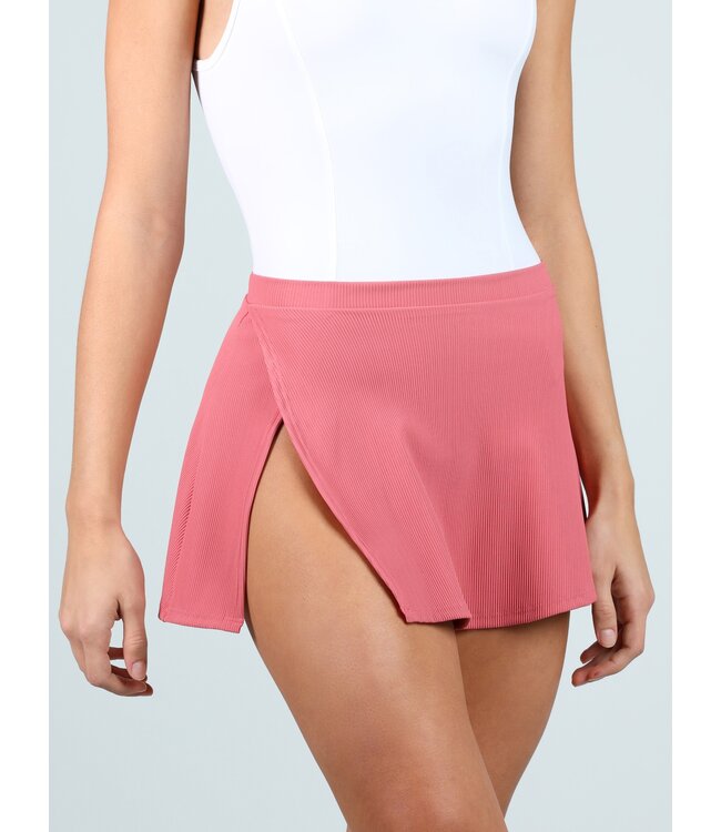 Suffolk Suffolk Pull-on Split Hem Skirt 1018A