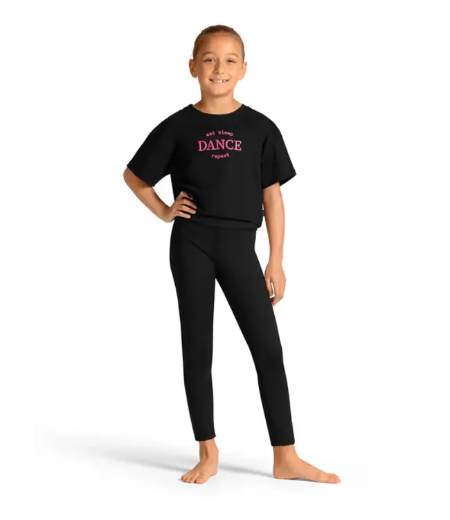 Bloch Bloch Eat Sleep Dance Tee M30013C