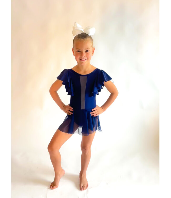 BP Designs BP Designs Tessa Skirted Leo With Ruffles 79312