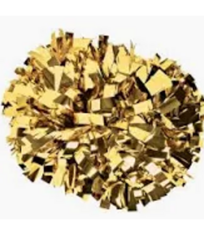 LINCOLN GOLD METALLIC POMS