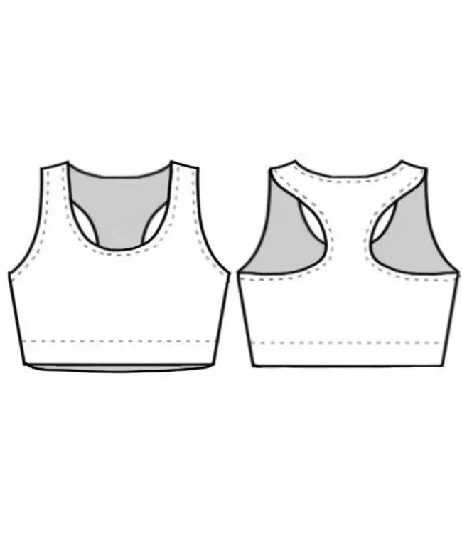 BP Designs LINCOLN RACERBACK BRA