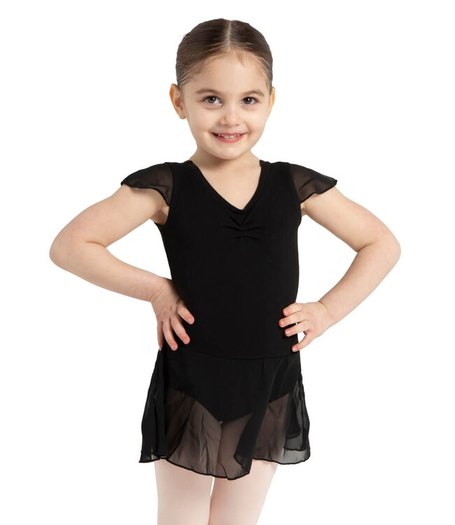 Capezio Capezio Flutter Sleeve Dress 11305C