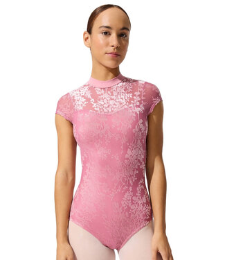 Capezio Rudi Mock Neck Leo F12703W
