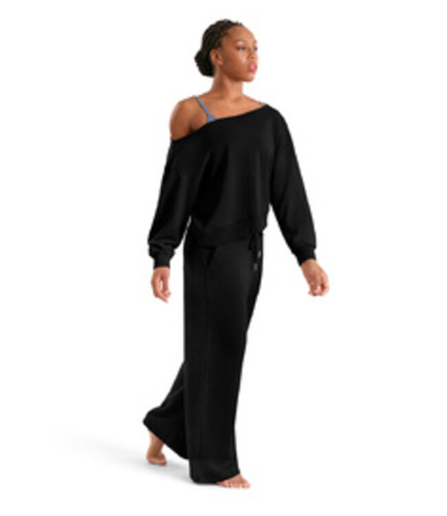 Bloch Bloch Off The Shoulder Sweatshirt M30019L