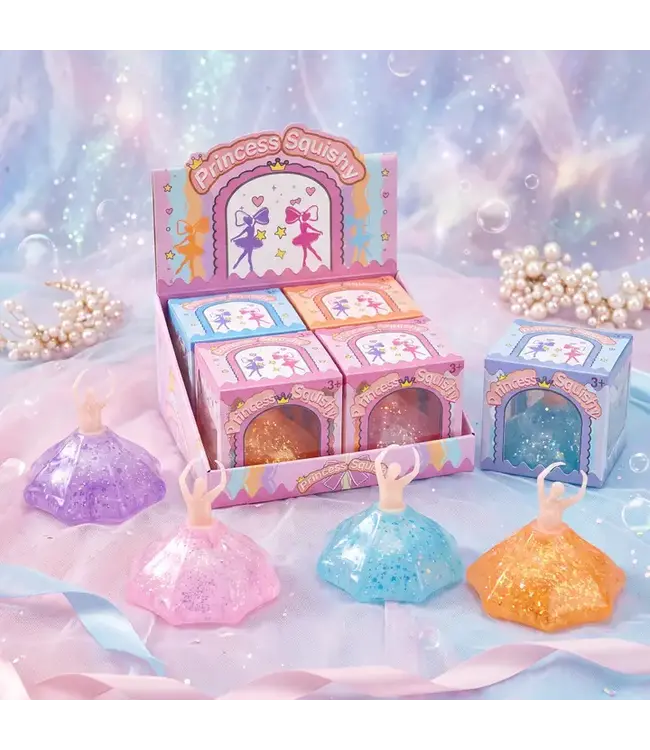 PRINCESS BALLERINA GLITTER SQUISHY
