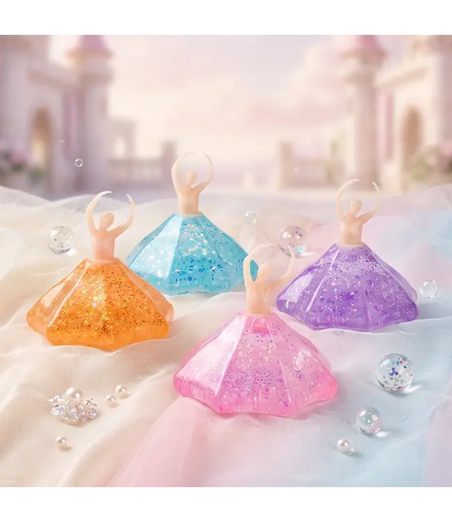 PRINCESS BALLERINA GLITTER SQUISHY