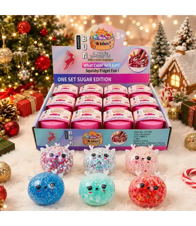 3.4 CHRISTMAS REINDEER BEAD SQUISHY