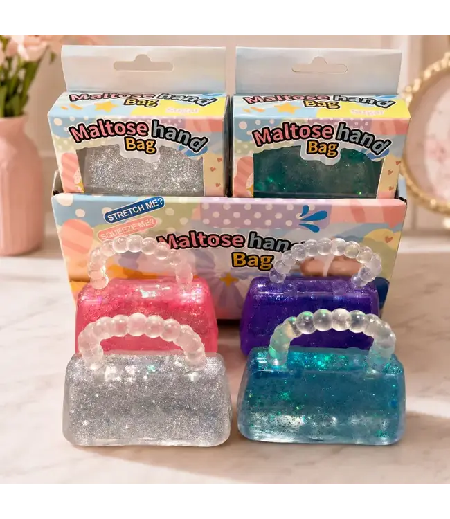 GLITTER HANDBAG SQUISHY FIDGET