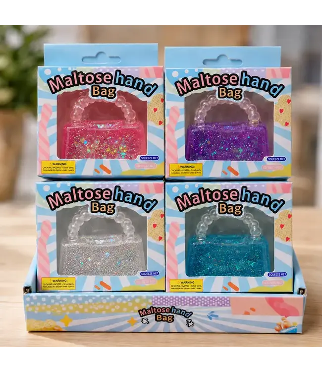 GLITTER HANDBAG SQUISHY FIDGET