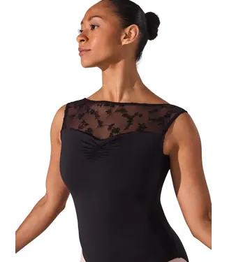 Capezio Lacielle Boatneck Leo F12813W