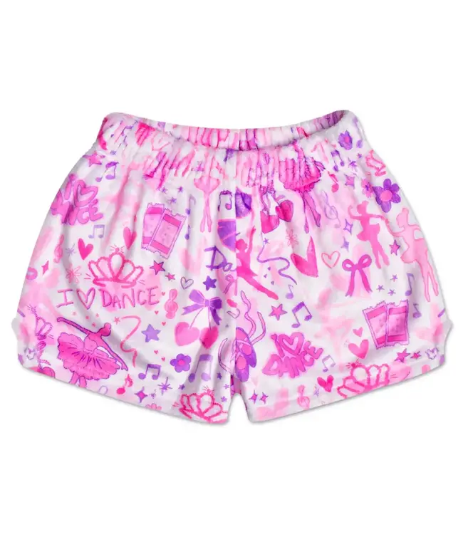 ISCREAM Love to Dance Plush Shorts