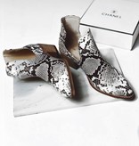 The Sienna Snakeskine Bootie