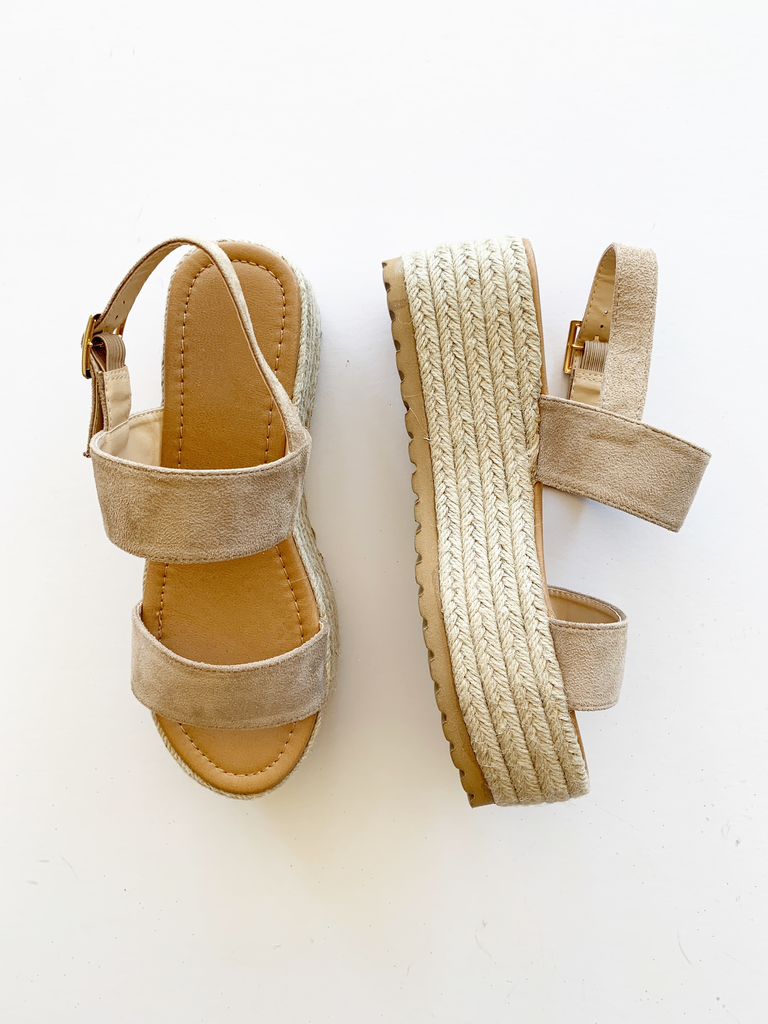 Mina Wedge Sandal