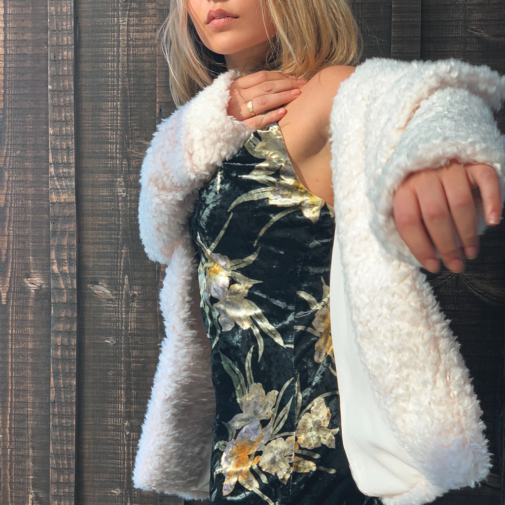 Shaggy Faux Fur Jacket