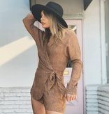 Ditzy Animal Wrap Romper
