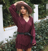 Zebra Print Mini Dress