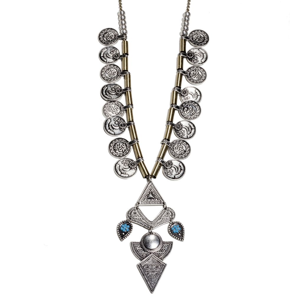 Coin Statement Necklace