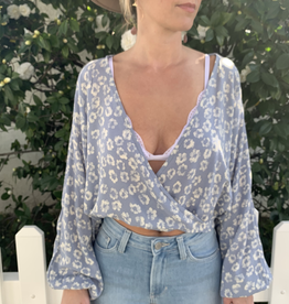 Resort Criss Cross Bubble Top