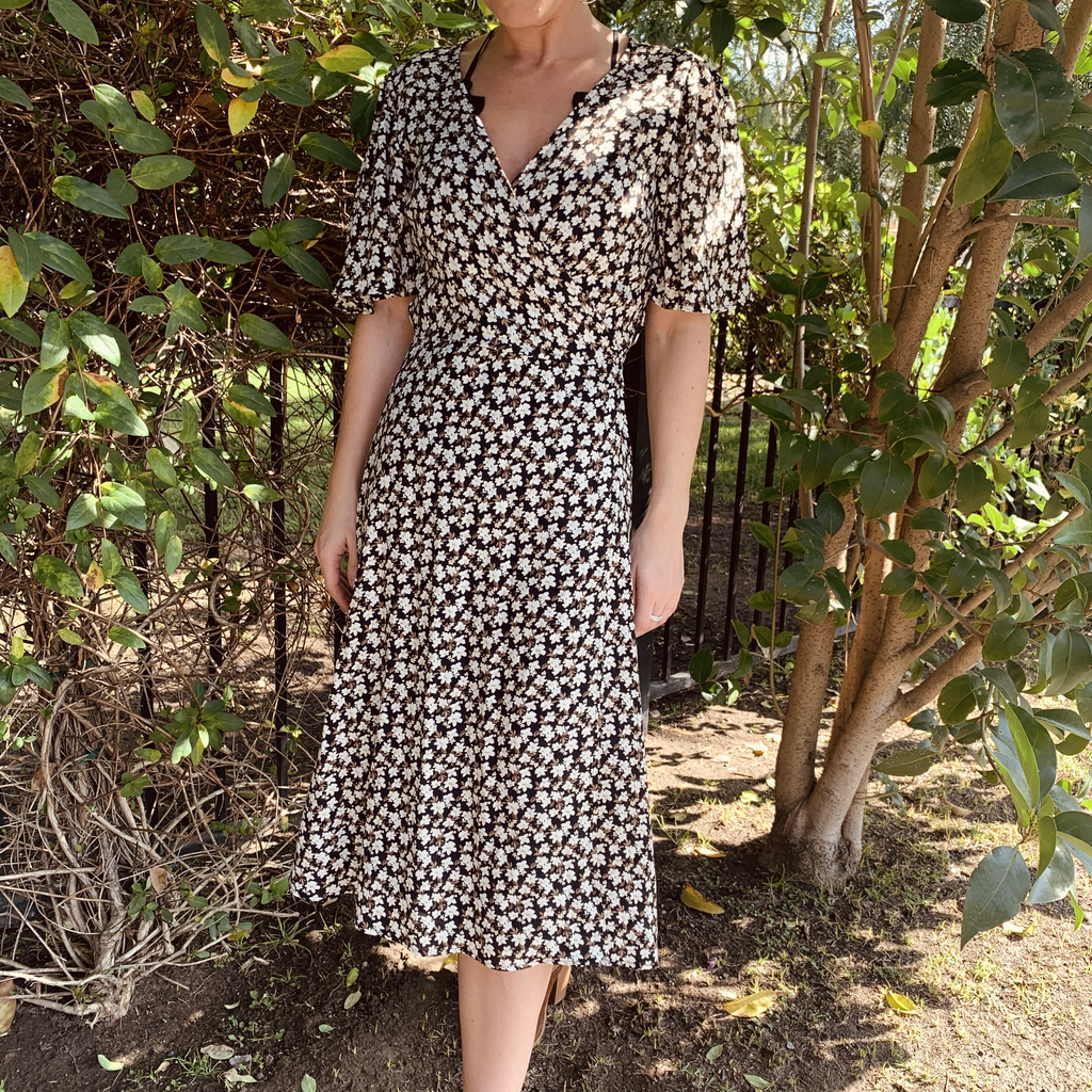 Perfect Floral Maxi Wrap Dress