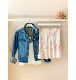 Cut Off Waist Denim Jacket