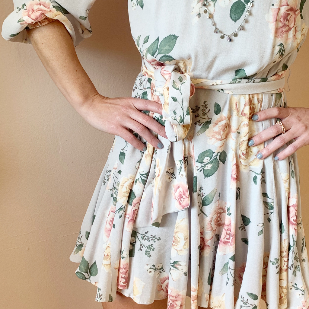 Garden Party Frill Dress