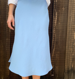 Solid Spring For Days Middy Skirt