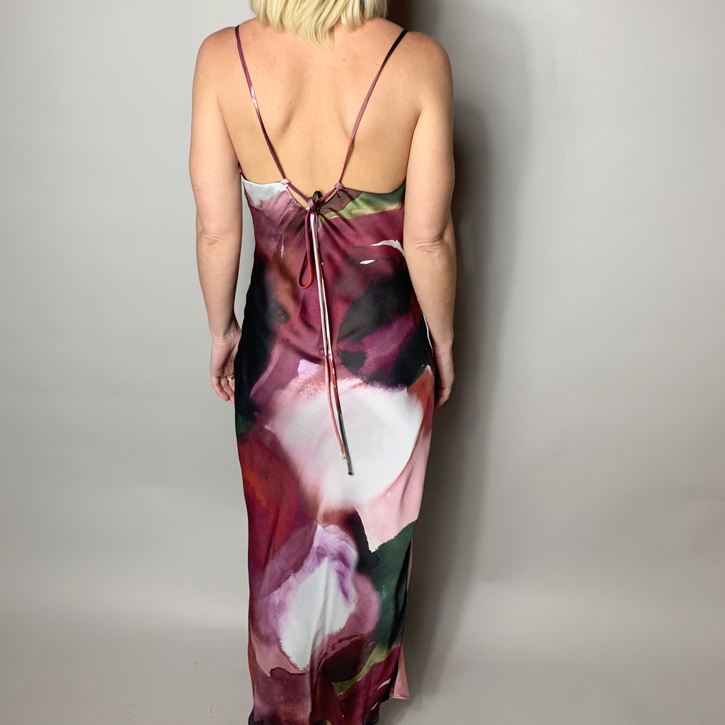 Bias Satin Slip Dress