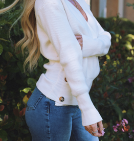 Court Cross-Over Sweater