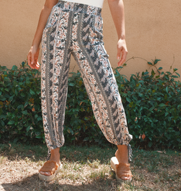 Crepe Balloon Pants