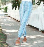 Creepe Drawstring Jogger