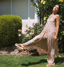 Patchwork Maxi Gauze Dress