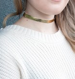Thin Metallic Choker