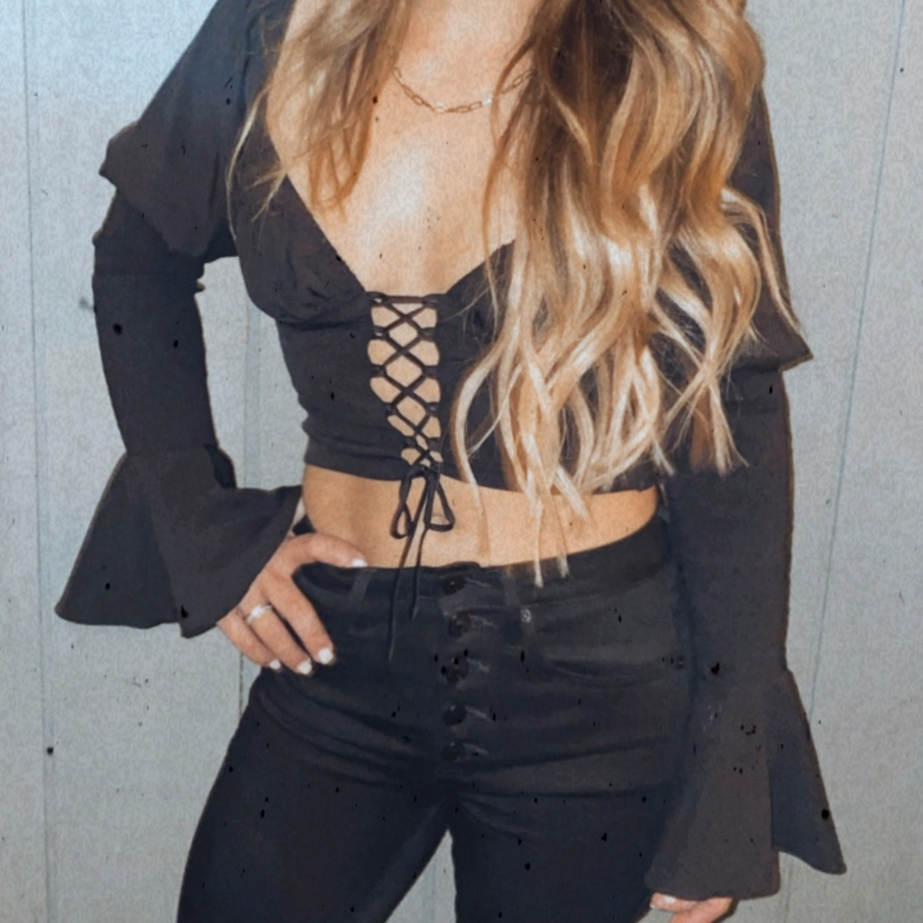 Got Attitude Tie Top