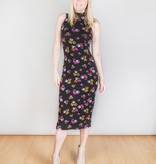 Dark Persimmon Rose Dress