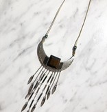 Aztec Wood Necklace