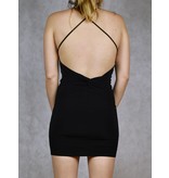 Rylie Knot Twist Mini Dress