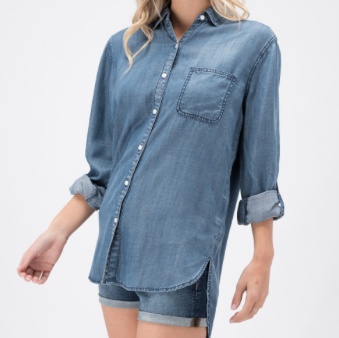 Always Chambray Top