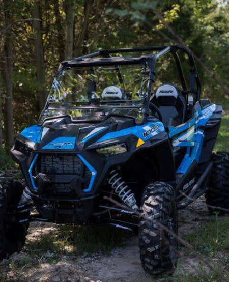 SATV - Polaris Scratch Resistant Flip Windshield SATV - Polaris Scratch Resistant Flip Windshield