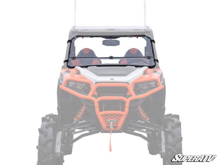 SuperATV SATV - Polaris General Flip Down Windshield