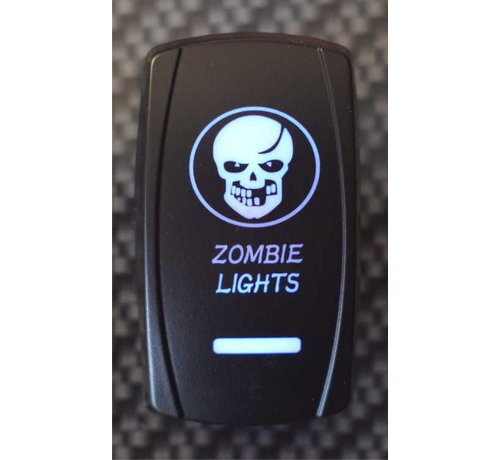 WLO - Switch / 5 -  Zombie Skull  - Blue