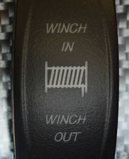 WLO - Winch Switch / 7  - Blue